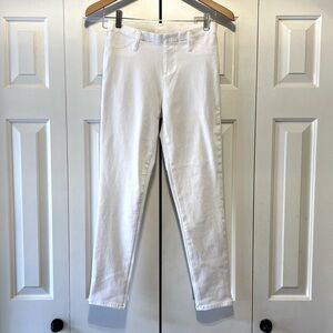 White jeggings stretchy skinny jeans small 4/6
